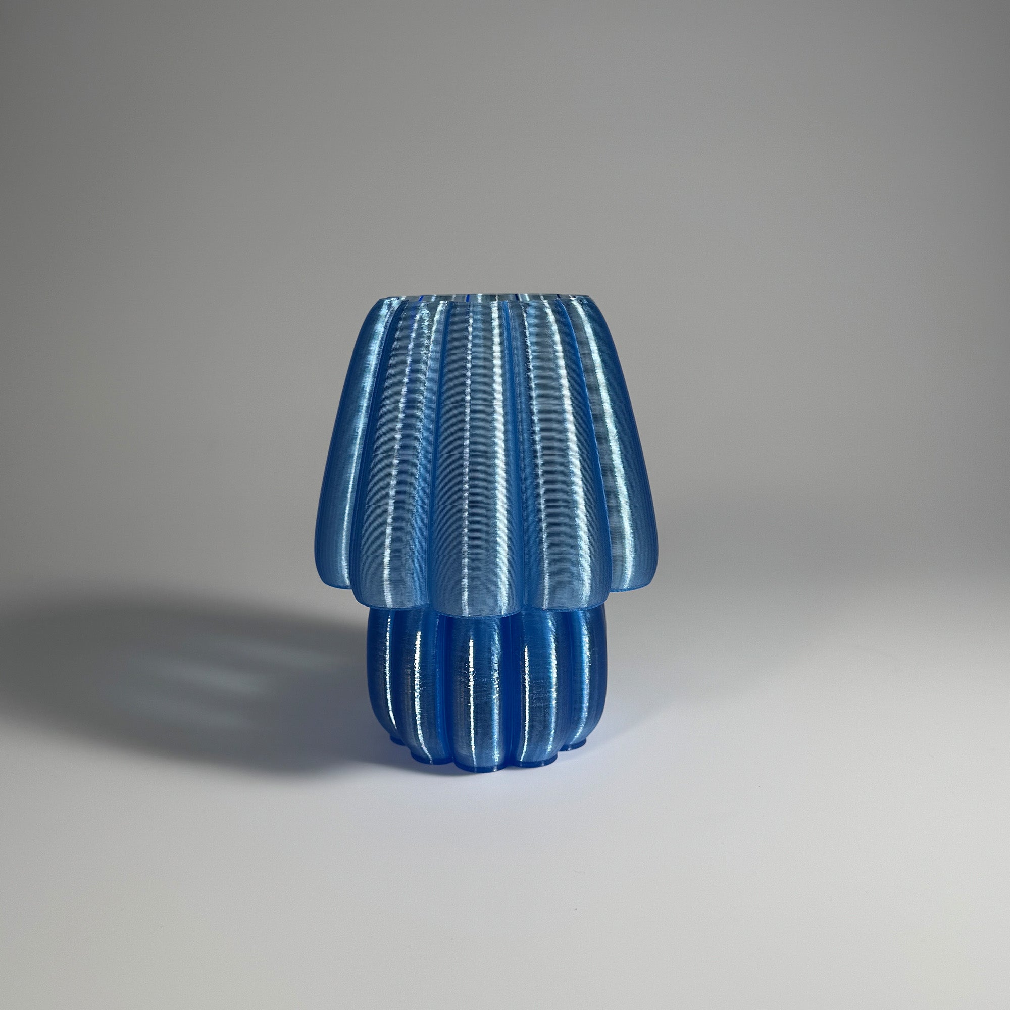 Lu Cop - Pudding Lamp - One Colour / Baby Blue Translucent / H 18cm - 44.95 € - Art de Vivre - www.artdevivre.store