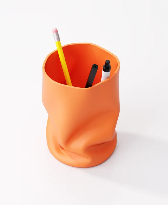 Crumple Pen Holder