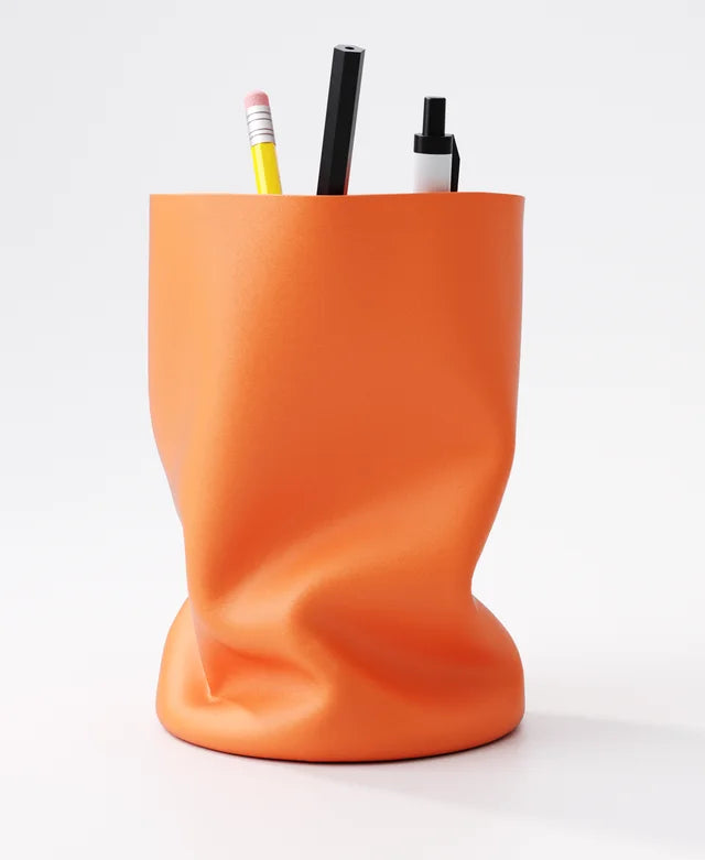 Crumple Pen Holder