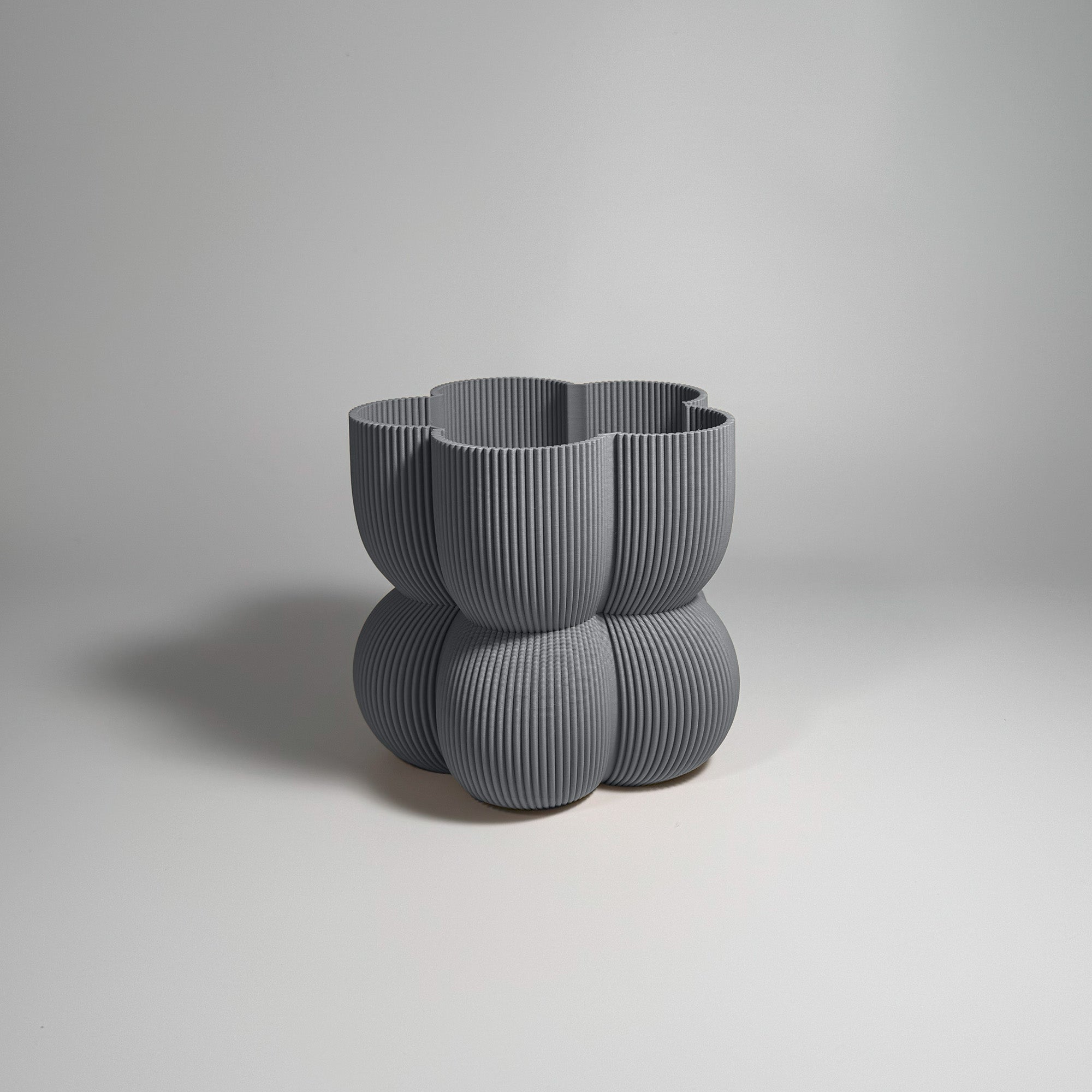 Lu Cop - Caribe N°2 Pot - Urban Grey / H 10cm - 19.95 € - Art de Vivre - www.artdevivre.store
