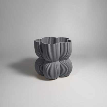 Lu Cop - Caribe N°2 Pot - Urban Grey / H 10cm - 19.95 € - Art de Vivre - www.artdevivre.store