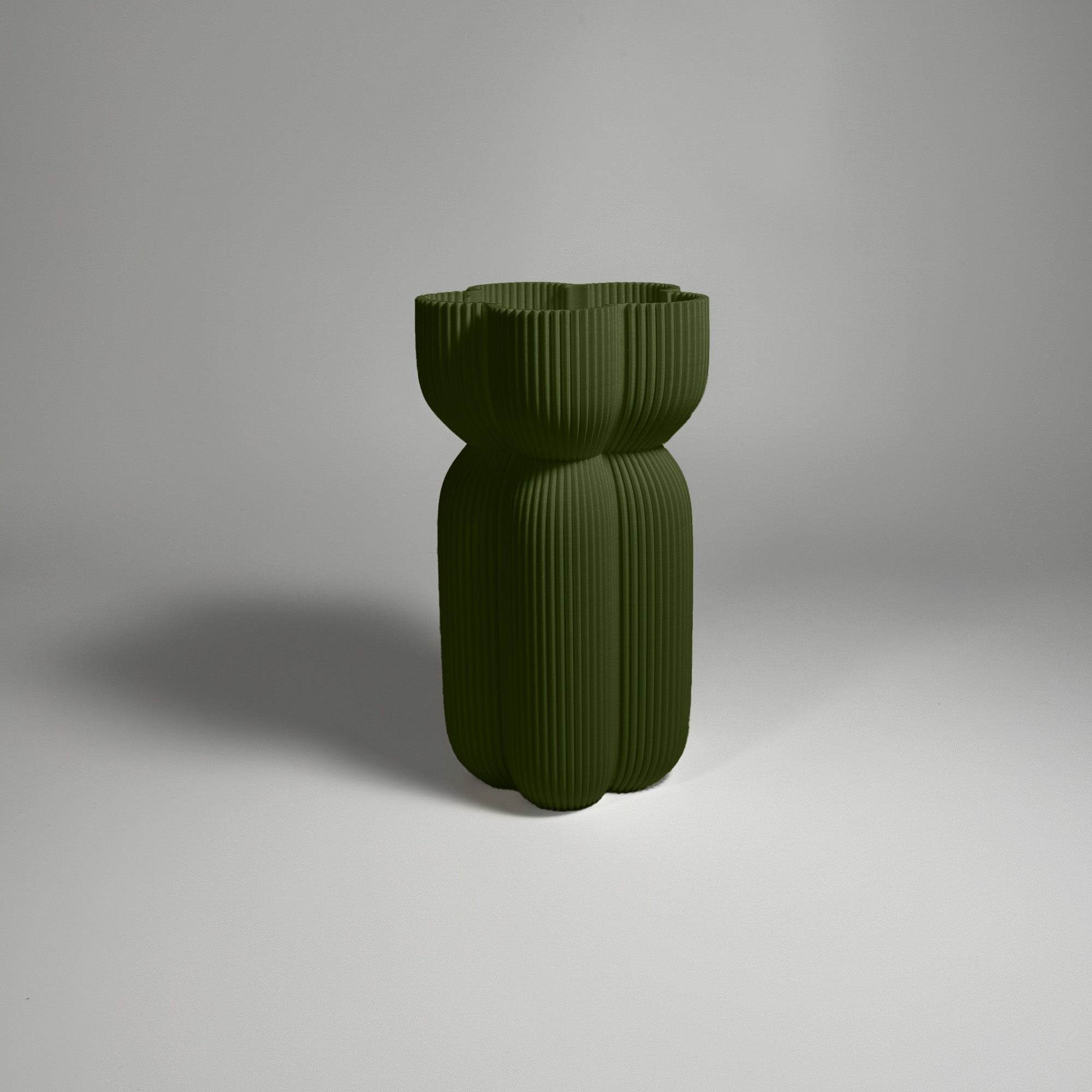 Lu Cop - Caribe Vase - Olive / H 18cm - 19.95 € - Art de Vivre - www.artdevivre.store