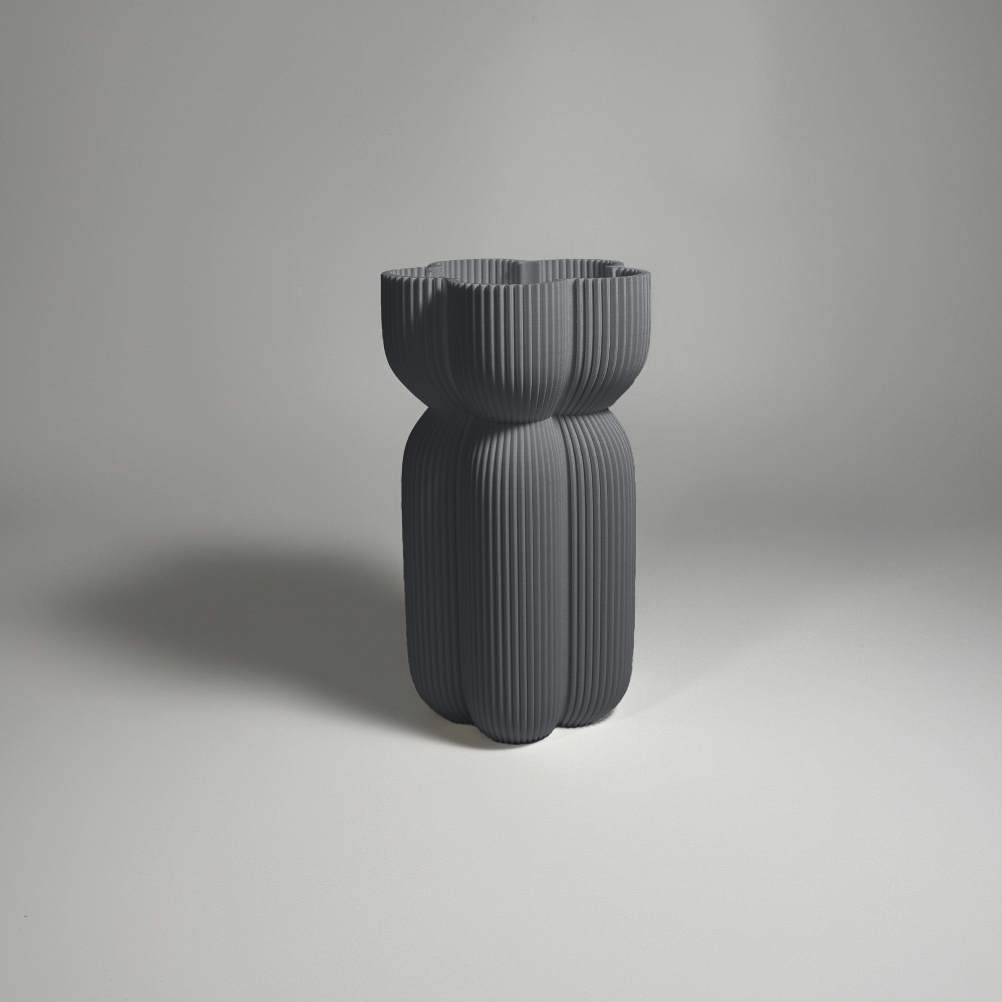 Lu Cop - Caribe Vase - Urban Grey / H 18cm - 19.95 € - Art de Vivre - www.artdevivre.store