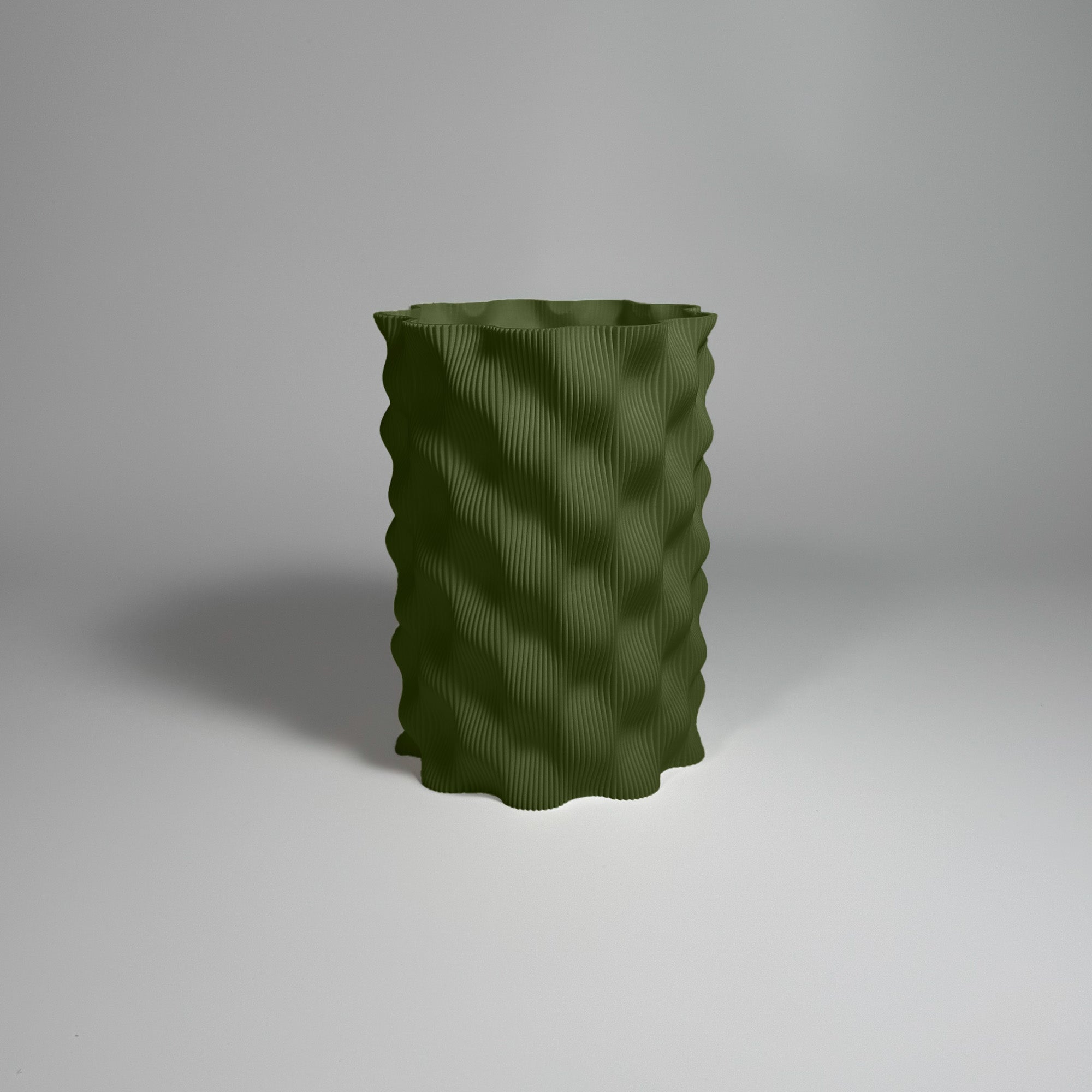 Kowafat - Cosin Vase - Olive / H 15cm - 19.95 € - Art de Vivre - www.artdevivre.store