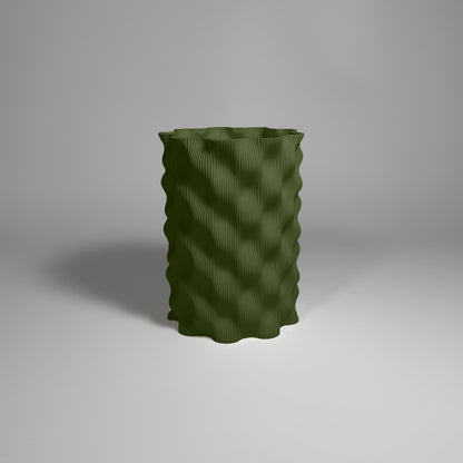 Kowafat - Cosin Vase - Olive / H 15cm - 19.95 € - Art de Vivre - www.artdevivre.store