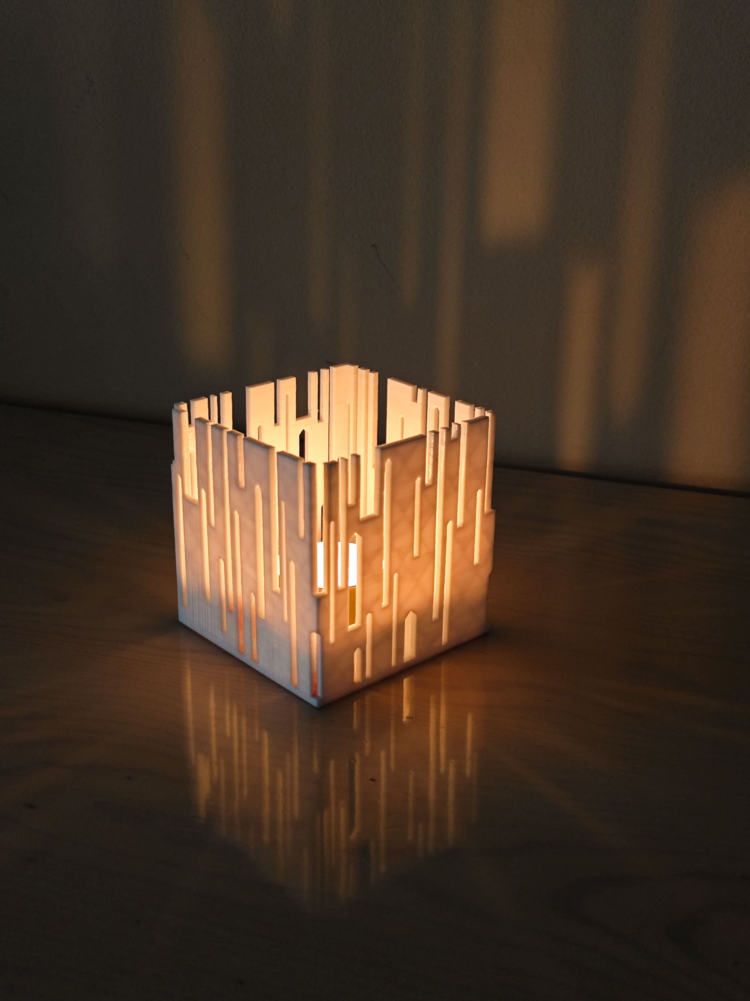 Citycube Teelicht