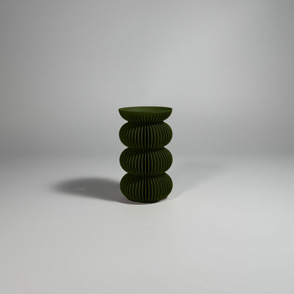 Feely - Candy Candle Holder - Olive / H 11cm - 12.95 € - Art de Vivre - www.artdevivre.store