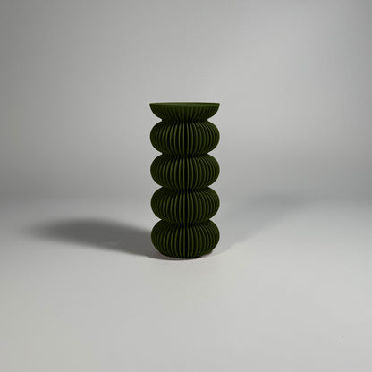 Feely - Candy Candle Holder - Olive / H 14cm - 18.95 € - Art de Vivre - www.artdevivre.store