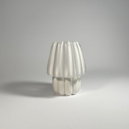 Lu Cop - Pudding Lamp - Base Ivory / Transparent / H 18cm - 44.95 € - Art de Vivre - www.artdevivre.store