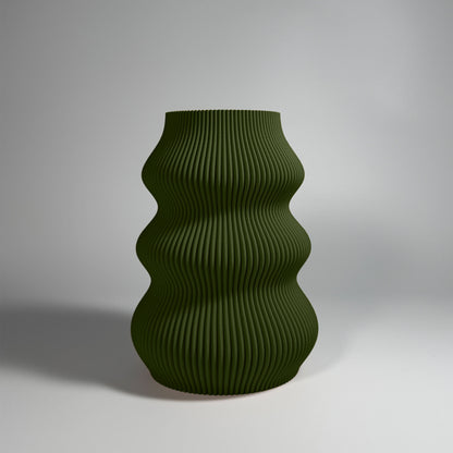 Lu Cop - Isla Vase - Olive / H 18cm - 19.95 € - Art de Vivre - www.artdevivre.store