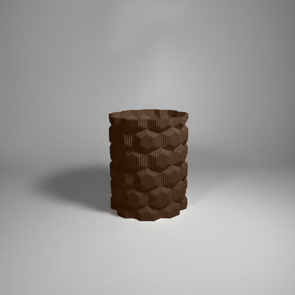 Kowafat - Cubee Vase - Espresso / H 15cm - 19.95 € - Art de Vivre - www.artdevivre.store