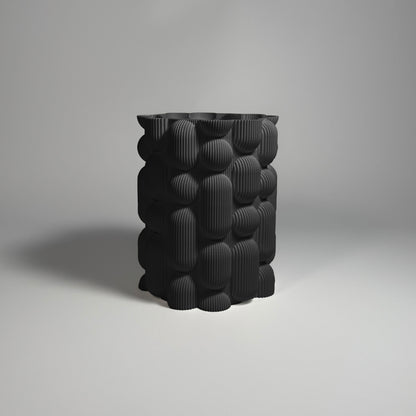 Kowafat - Lava Vase - Midnight Black / H 15cm - 19.95 € - Art de Vivre - www.artdevivre.store