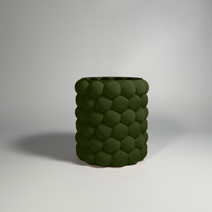Kowafat - Pypurka Vase - Olive / H 15cm - 19.95 € - Art de Vivre - www.artdevivre.store