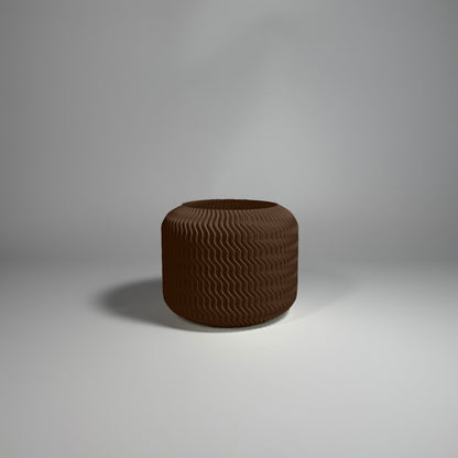 Lu Cop - Malibu Pot - Espresso / H 10cm - 27.95 € - Art de Vivre - www.artdevivre.store