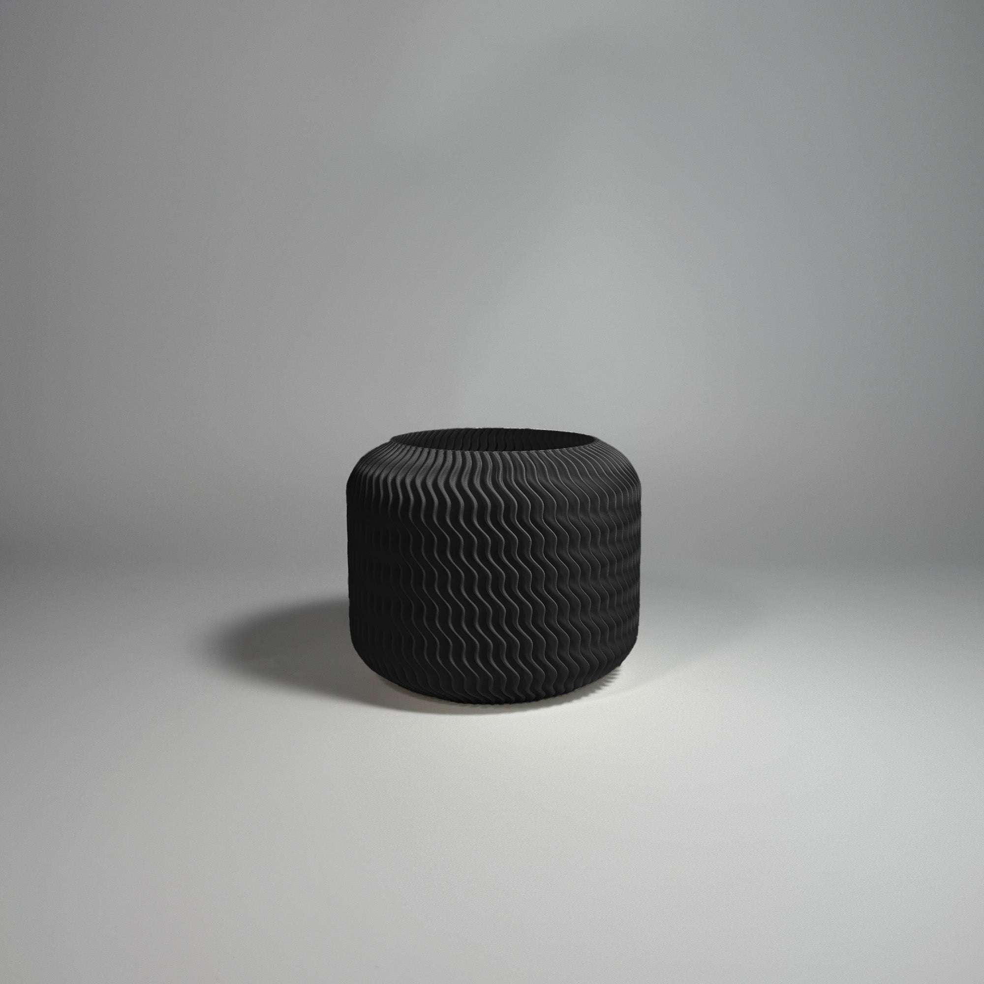 Lu Cop - Malibu Pot - Midnight Black / H 10cm - 27.95 € - Art de Vivre - www.artdevivre.store