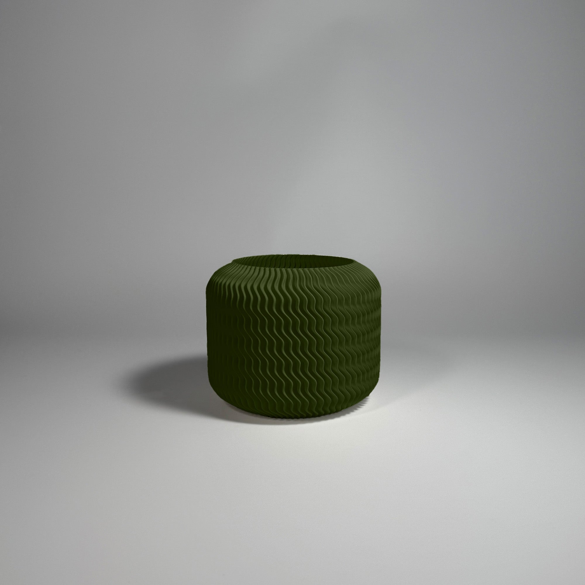 Lu Cop - Malibu Pot - Olive / H 10cm - 27.95 € - Art de Vivre - www.artdevivre.store