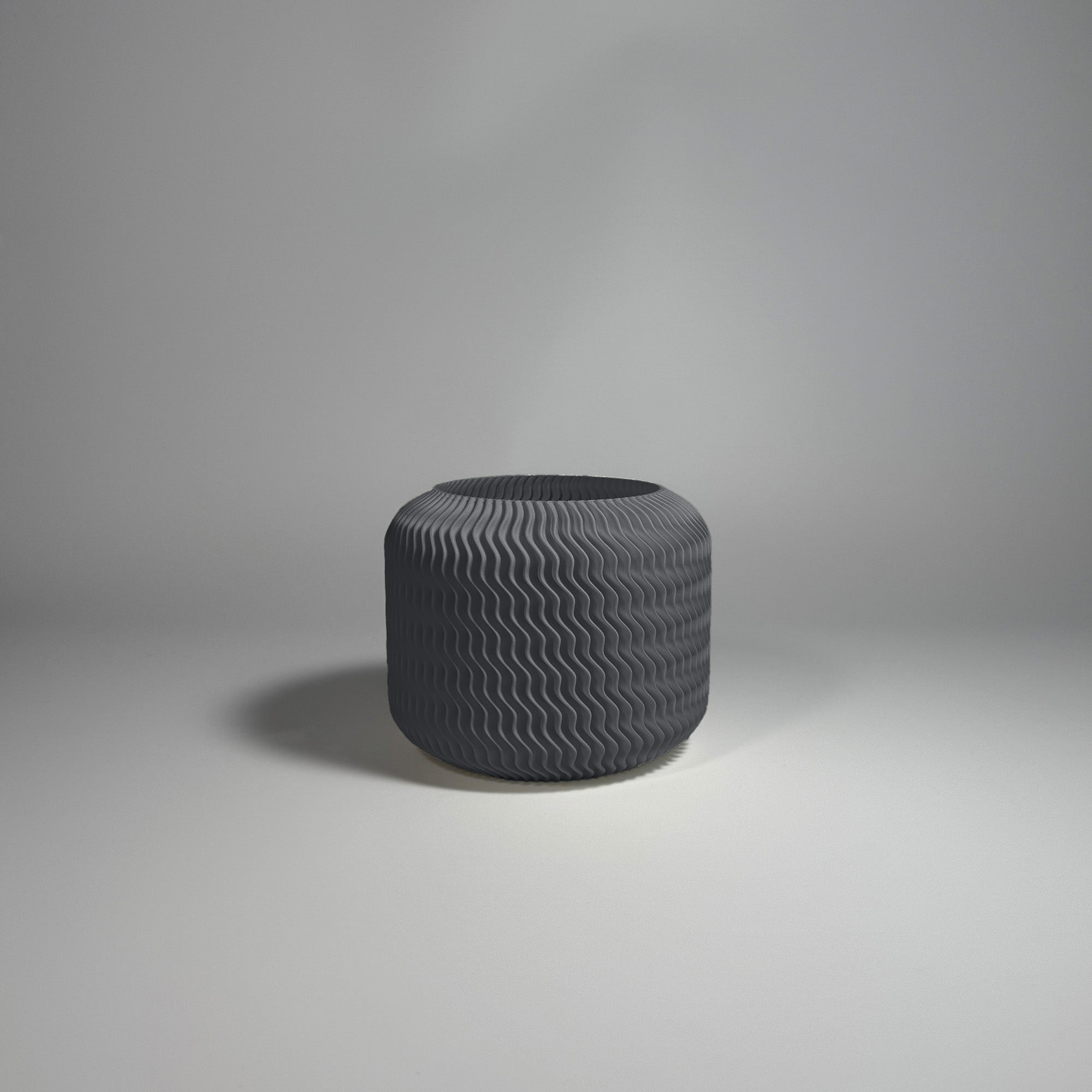 Lu Cop - Malibu Pot - Urban Grey / H 10cm - 27.95 € - Art de Vivre - www.artdevivre.store