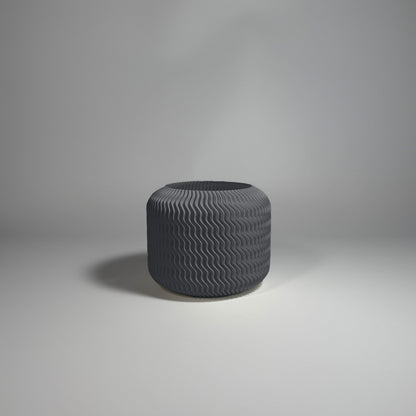 Lu Cop - Malibu Pot - Urban Grey / H 10cm - 27.95 € - Art de Vivre - www.artdevivre.store