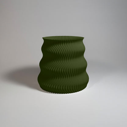Lunfardo - Vulca Pot - Olive / H 9cm - 14.95 € - Art de Vivre - www.artdevivre.store