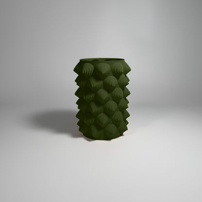 Kowafat - Pine Vase - Olive / H 18cm - 19.95 € - Art de Vivre - www.artdevivre.store