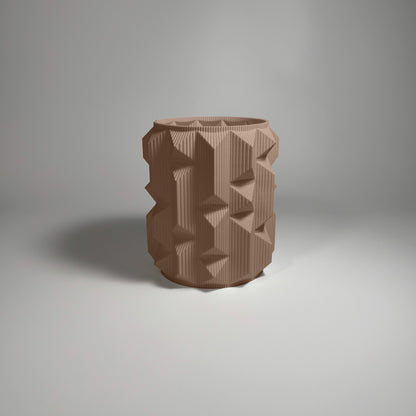 Kowafat - Prisma Vase - Crème / H 15cm - 24.95 € - Art de Vivre - www.artdevivre.store