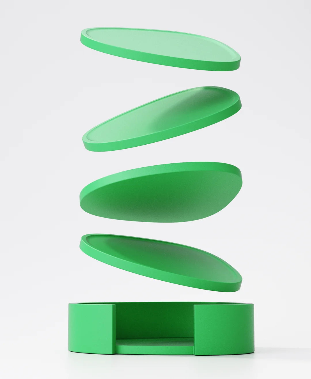 Asymmetric Untersetzer