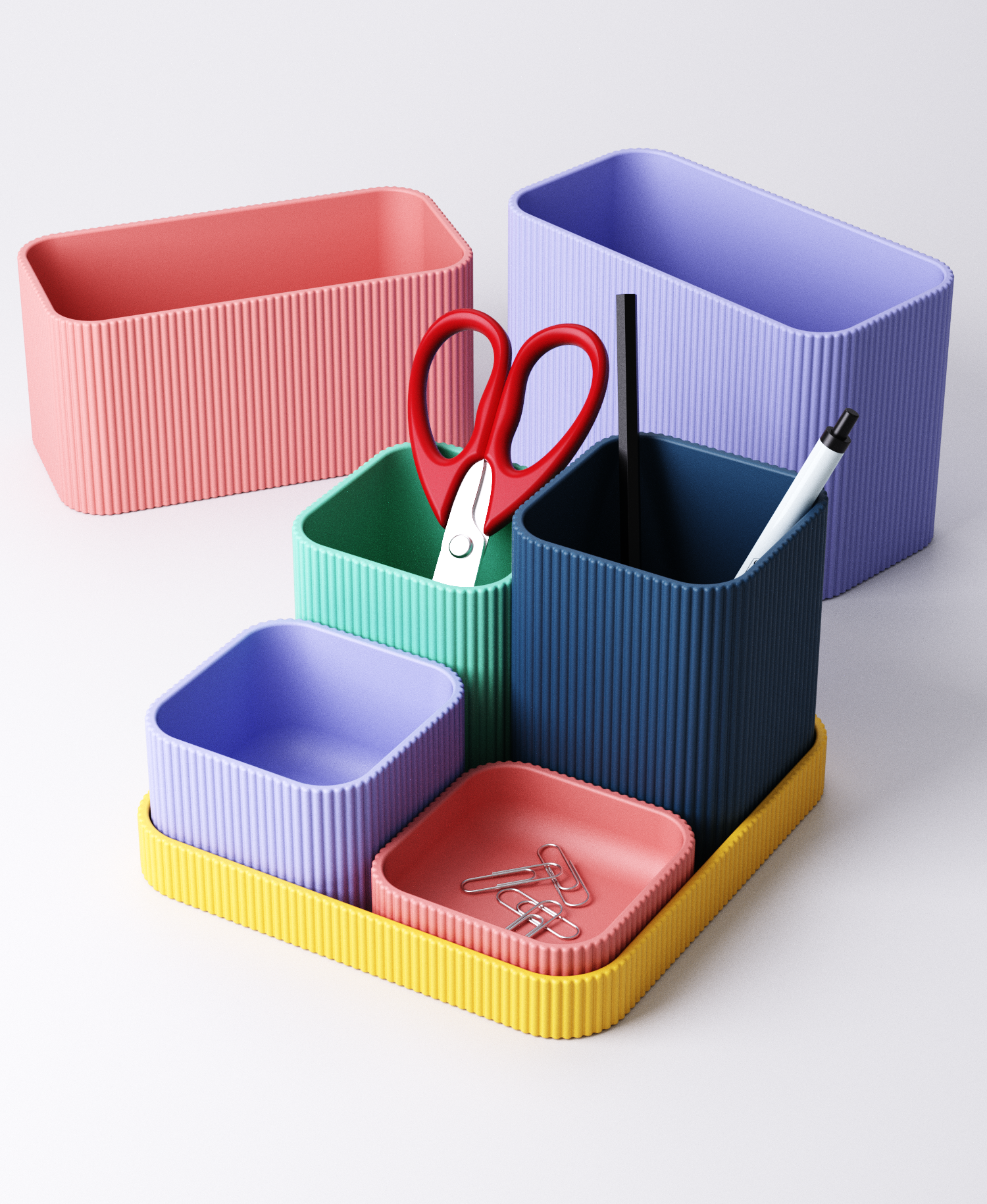 Modularer Desk Organiser