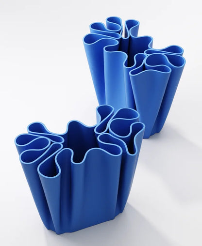Wide Fold Vase