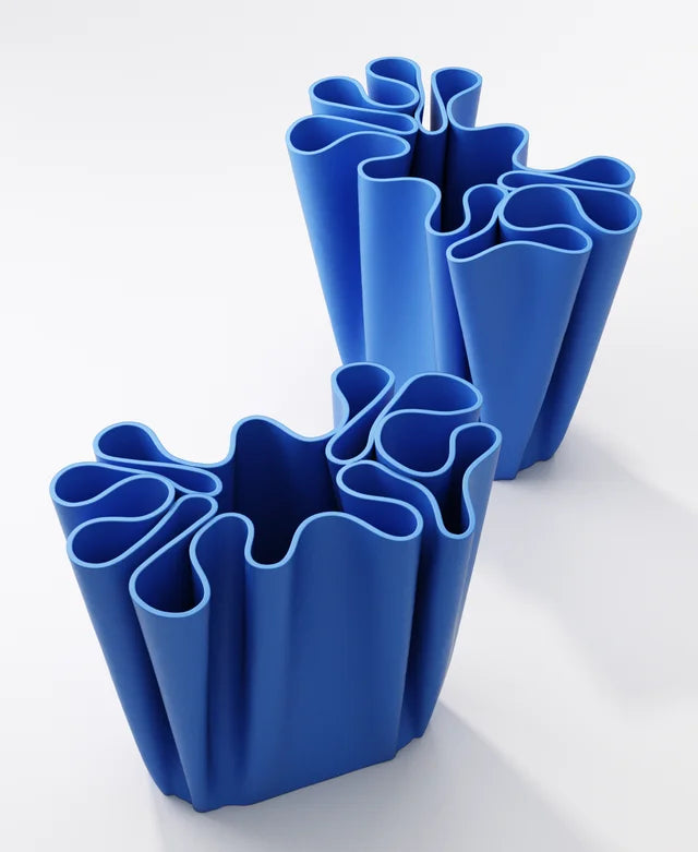 Wide Fold Vase