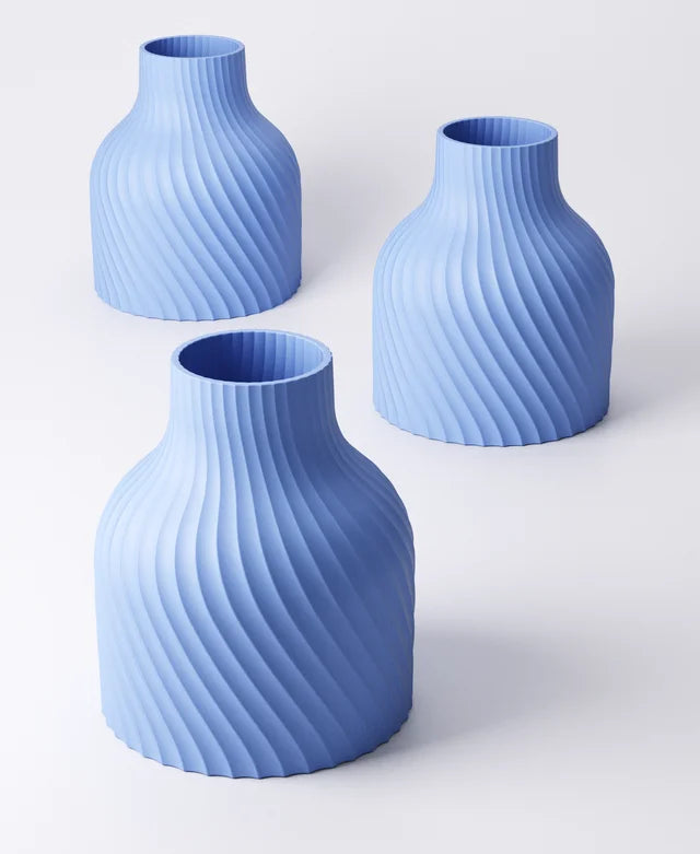 Geriffelte Vase