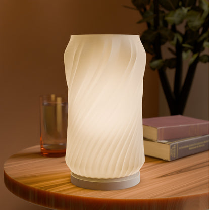 Minimalist Spiral Tischlampe