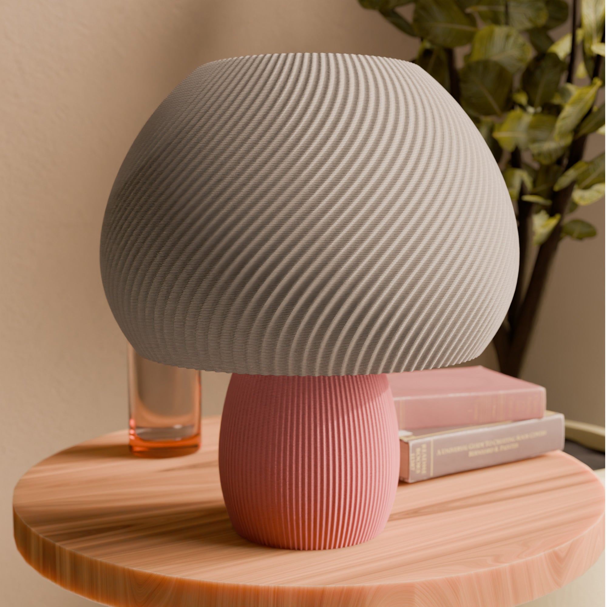 Rippled Mushroom Tischlampe