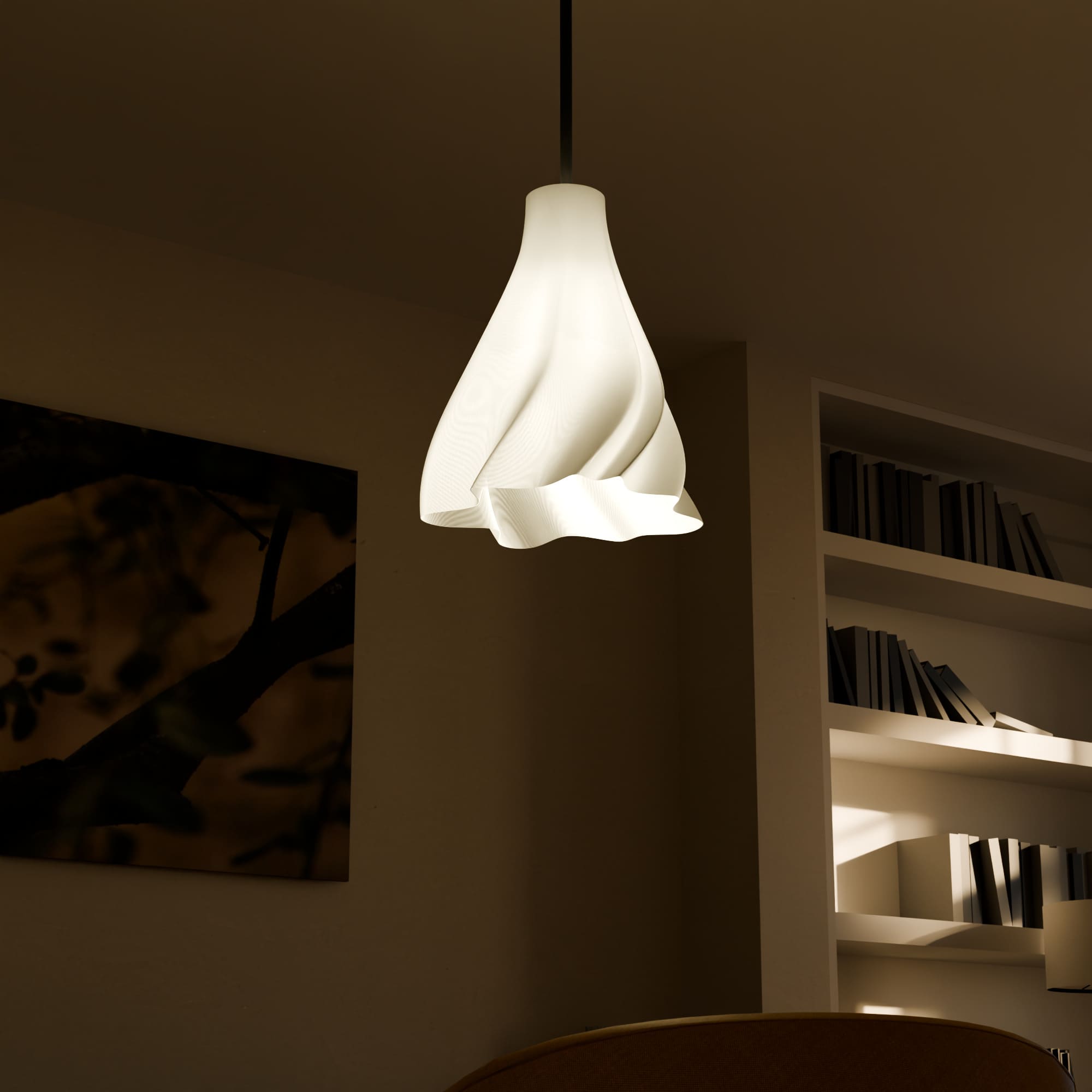 Silken Flow Pendant Lamp